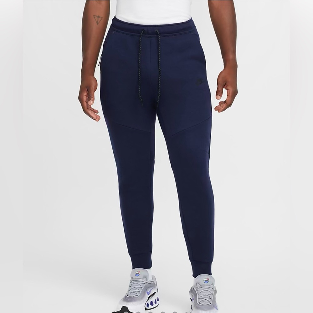 Nike Tech Fleece Joggers Obsidian Black Sweat Pants HV0959 451 Men's Size XS